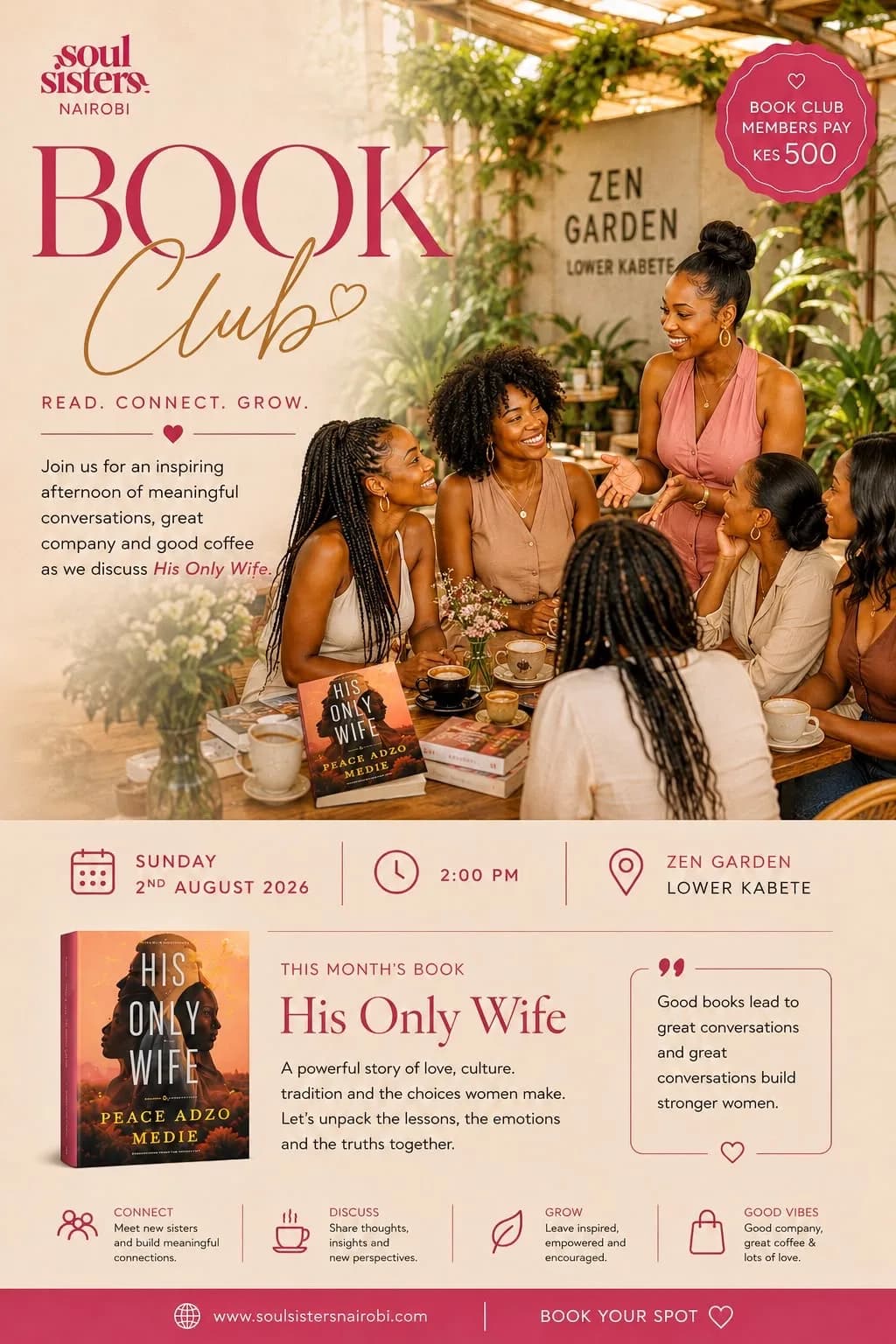 Book Club: His Only Wife
